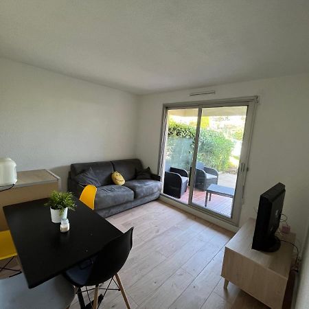 Appartement 2 Pieces En Rez De Jardin Avec Parking Et Piscine Villeneuve-Loubet Zewnętrze zdjęcie